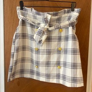 Plaid Mini Skirt